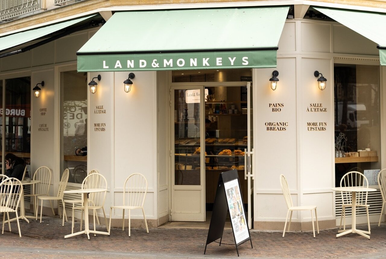 Land & Monkeys - Boulangerie végétale installée par le GIE Paris Commerces