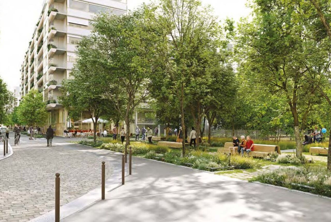 Chapelle Charbon - Nouveau quartier dans le 18e arrondissement de Paris