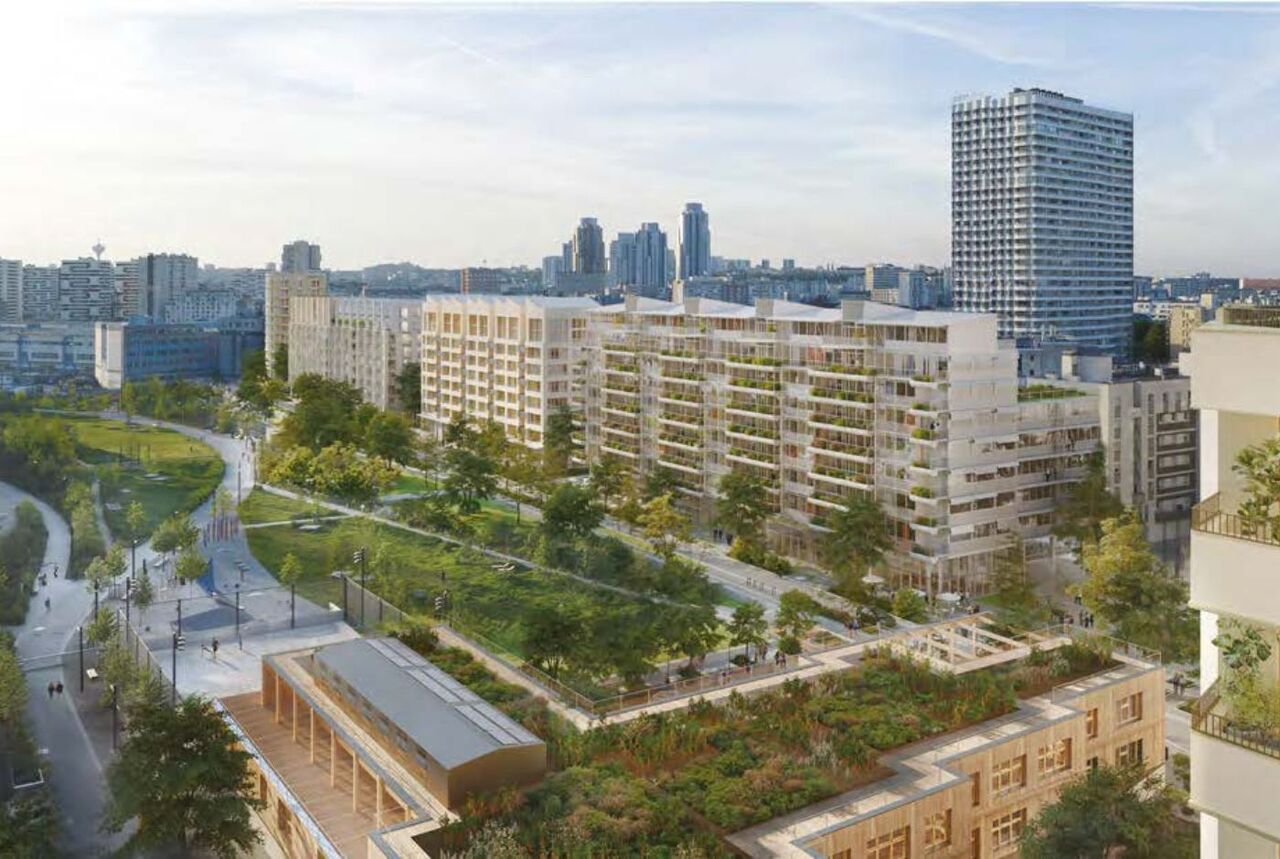 Locaux à louer en rez-de-chaussée d'immeubles à Chapelle Charbon Paris 18e