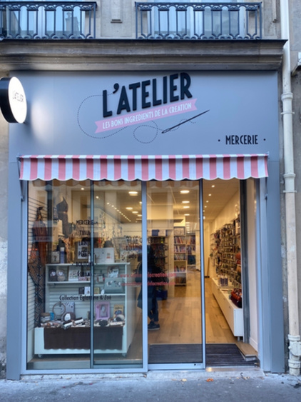 Atelier de la création - une mercerie en ligne installée par Paris Commerces dans le 12e arrondissement de Paris 