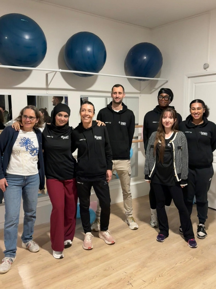 Up Sport -  association sportive solidaire installée par Paris Commerces dans le 20e arrondissement