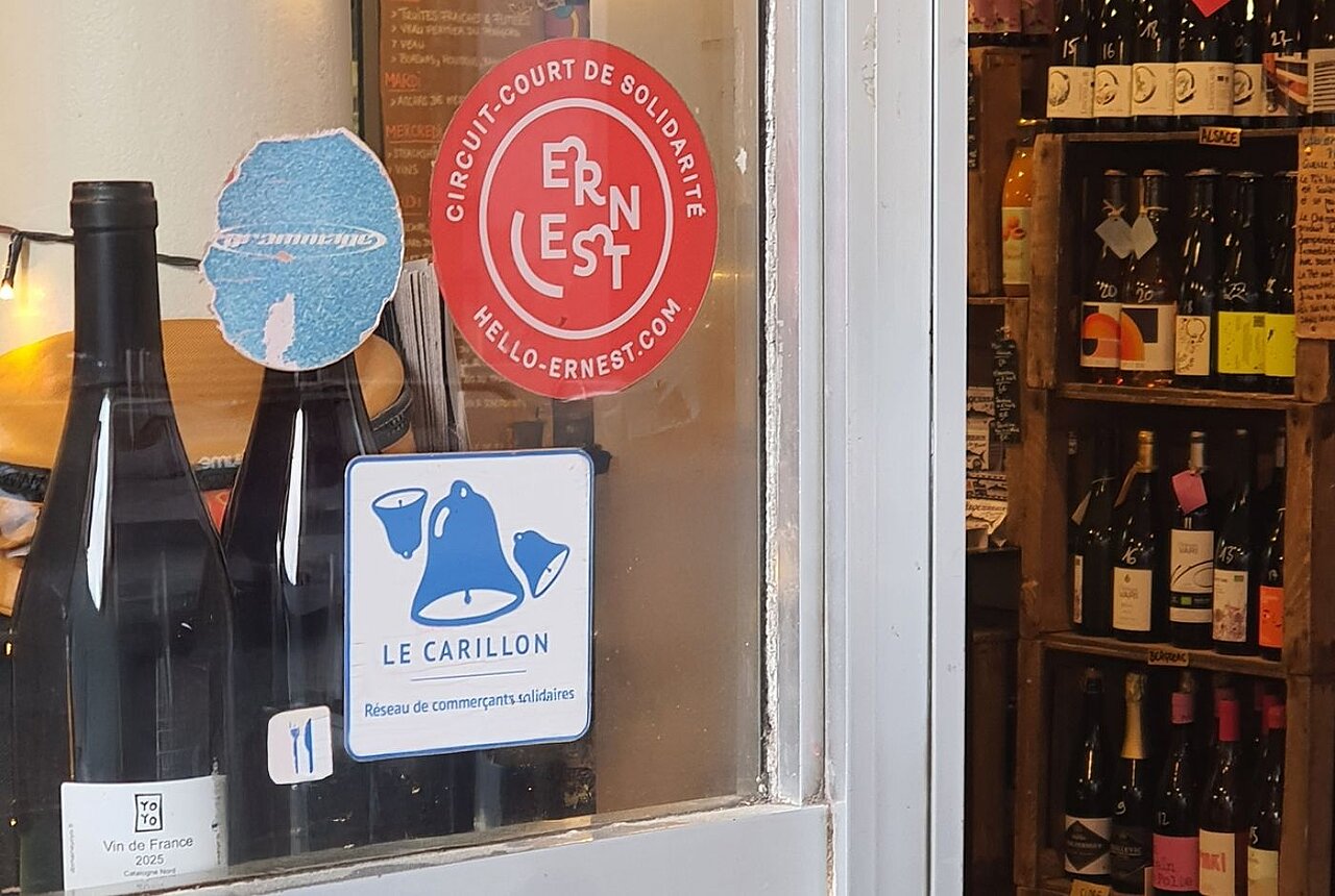 Commerce solidaire membre du réseau Le Carillon