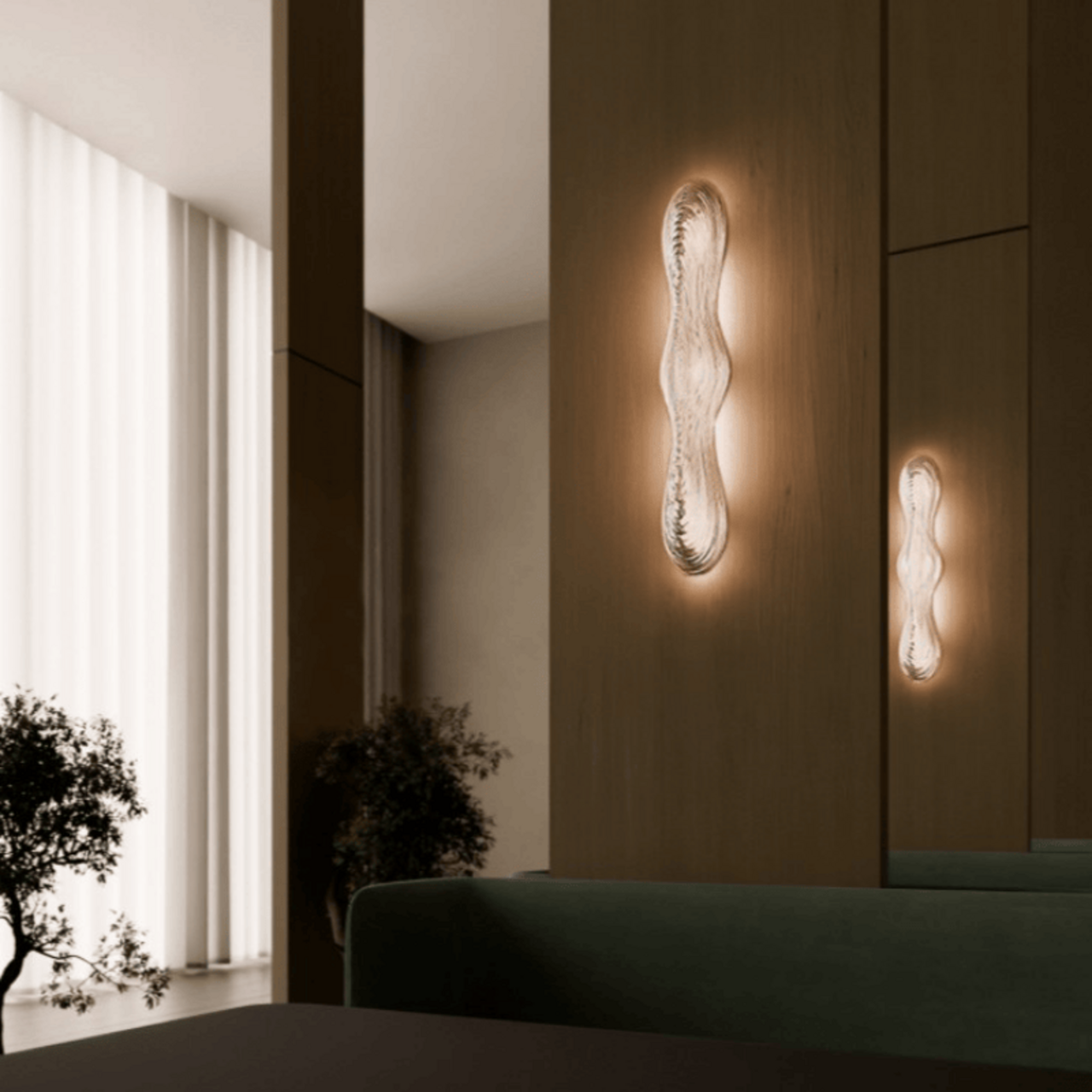 Luminaires en matière recyclée par Komut Studio - Lauréat du label Fabriqué à Paris 2025 Catégorie Univers de la maison