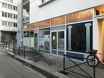 Local à louer - Devanture local rue Tagore Paris 13e