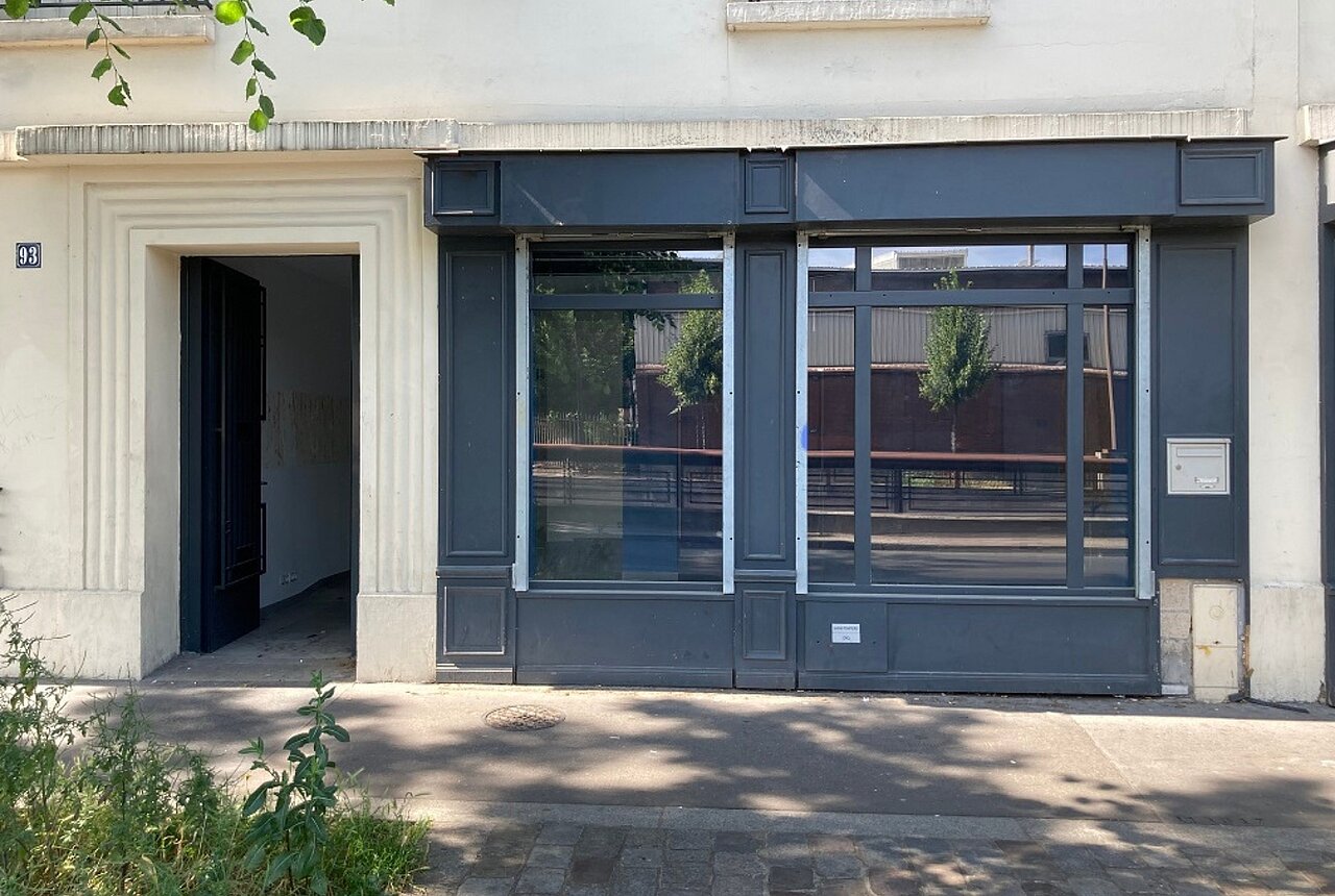 Atelier à louer - 93 boulevard Macdonald Paris 19e