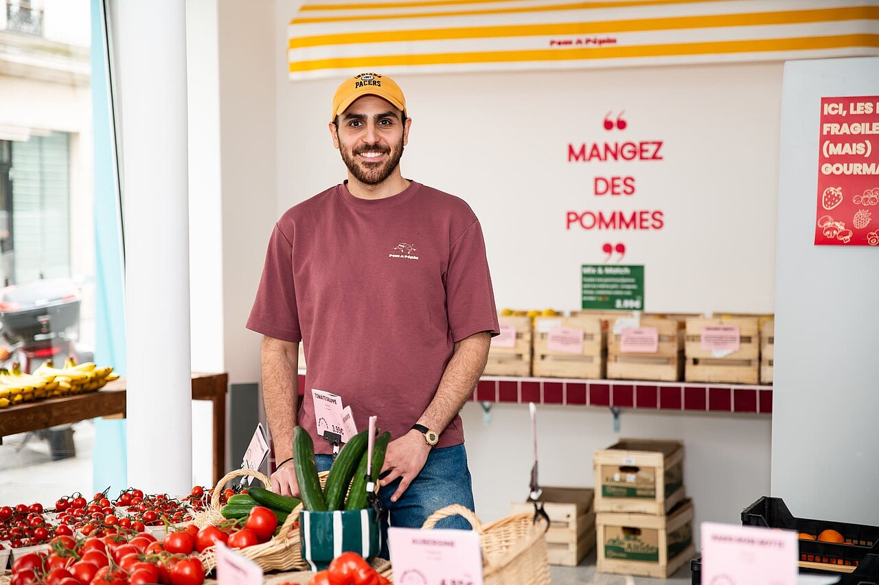 Medhate fondateur Pom et Pépin Testeur