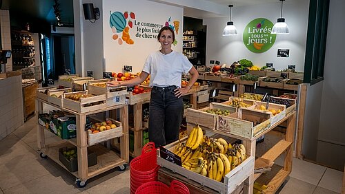 Marion, co-fondatrice des commerces de proximité La Vie de Quartier