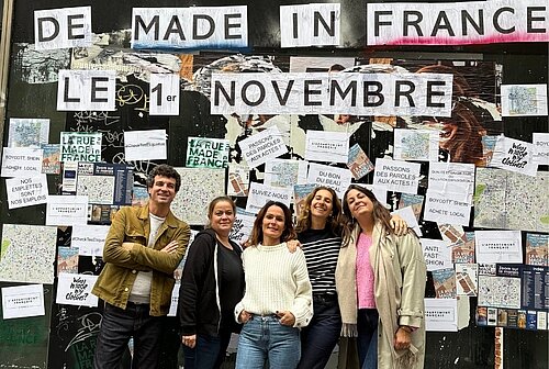 L'appartement Français - boutique Made in France installée par Paris Commerces dans le 4e arrondissement