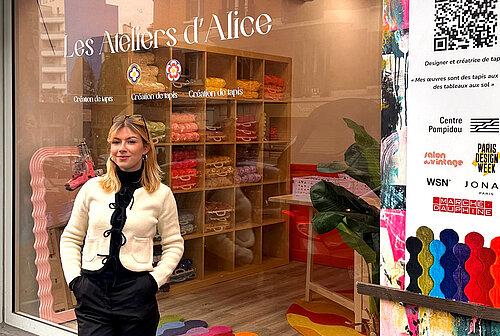 Les Ateliers d'Alice - Boutique et atelier de tufting installé à Paris 19e