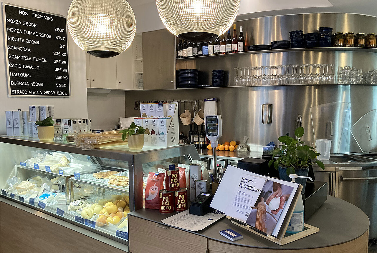 La Latteria - Épicerie italienne installée dans le 9e arrondissement de Paris