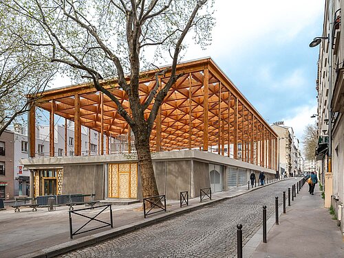 Appel à manifestation d'intérêt  - Local à louer 1 place Cheikha Rimitti Paris 18e