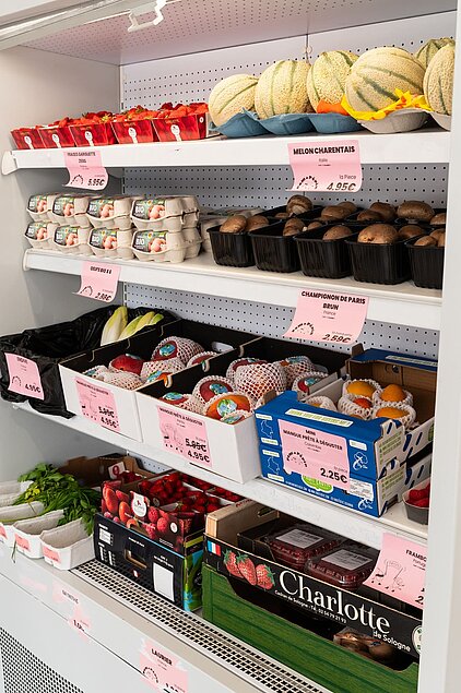 Produits frais Pom et  Pépin Testeur