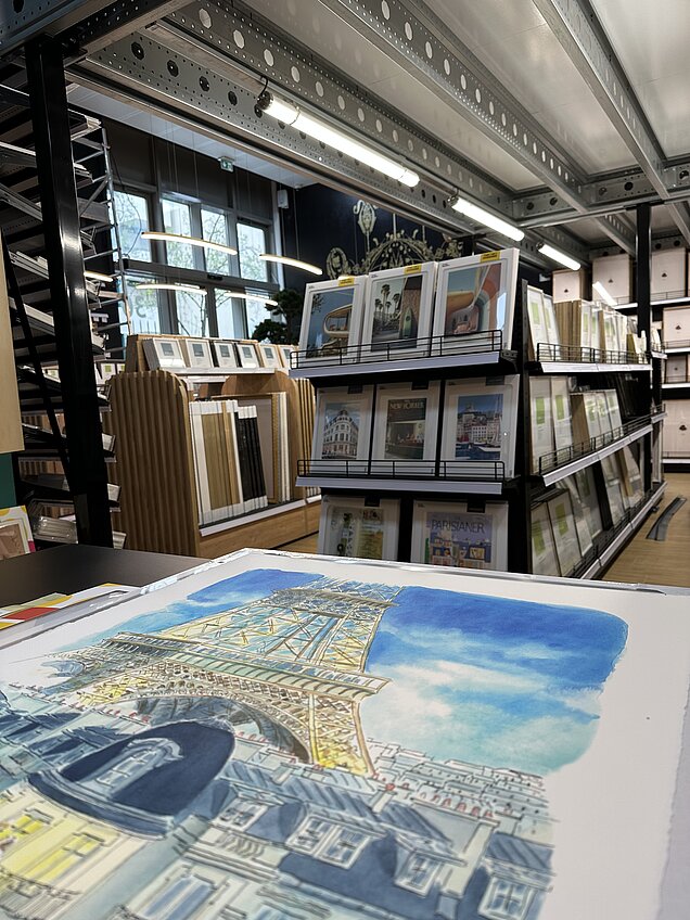 Atelier Boesner Encadrement - Nouvelle boutique de l'enseigne Boesner à Paris 11e
