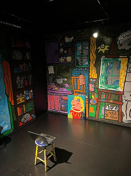 Théâtre A LA MINUTE - Théâtre immersive installé par Paris Commerces