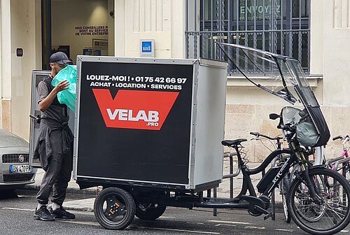 Velab.pro : solution de logistique urbaine durable proposée par le Programme Marguerite