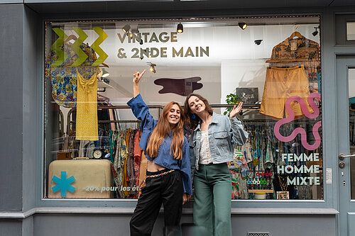 Rolling Fripe - Fondatrices friperie paris 10e