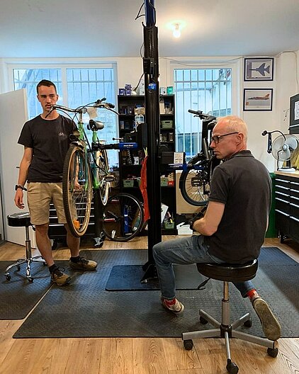 L'équipe d'En Vélo Simone à Paris 19e