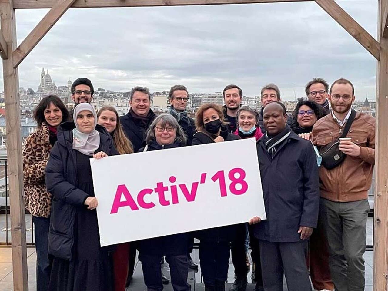 Dispositif TZCLD - Membres de l'association Activ 18 Paris