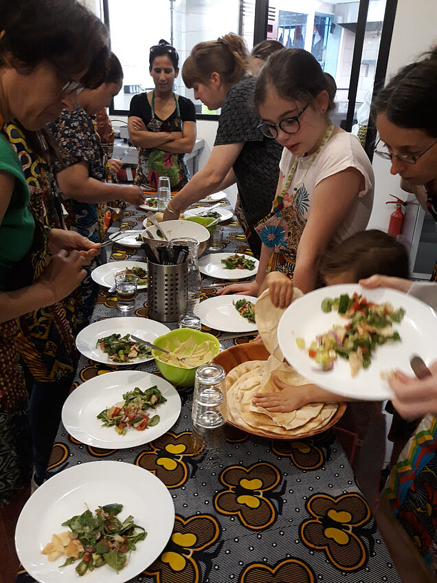 Cuisine partagée dans le 18ème arrondissement de Paris