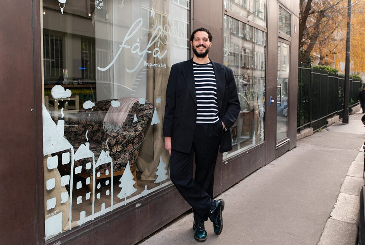Fafa - bouquinerie café installée à paris 18e