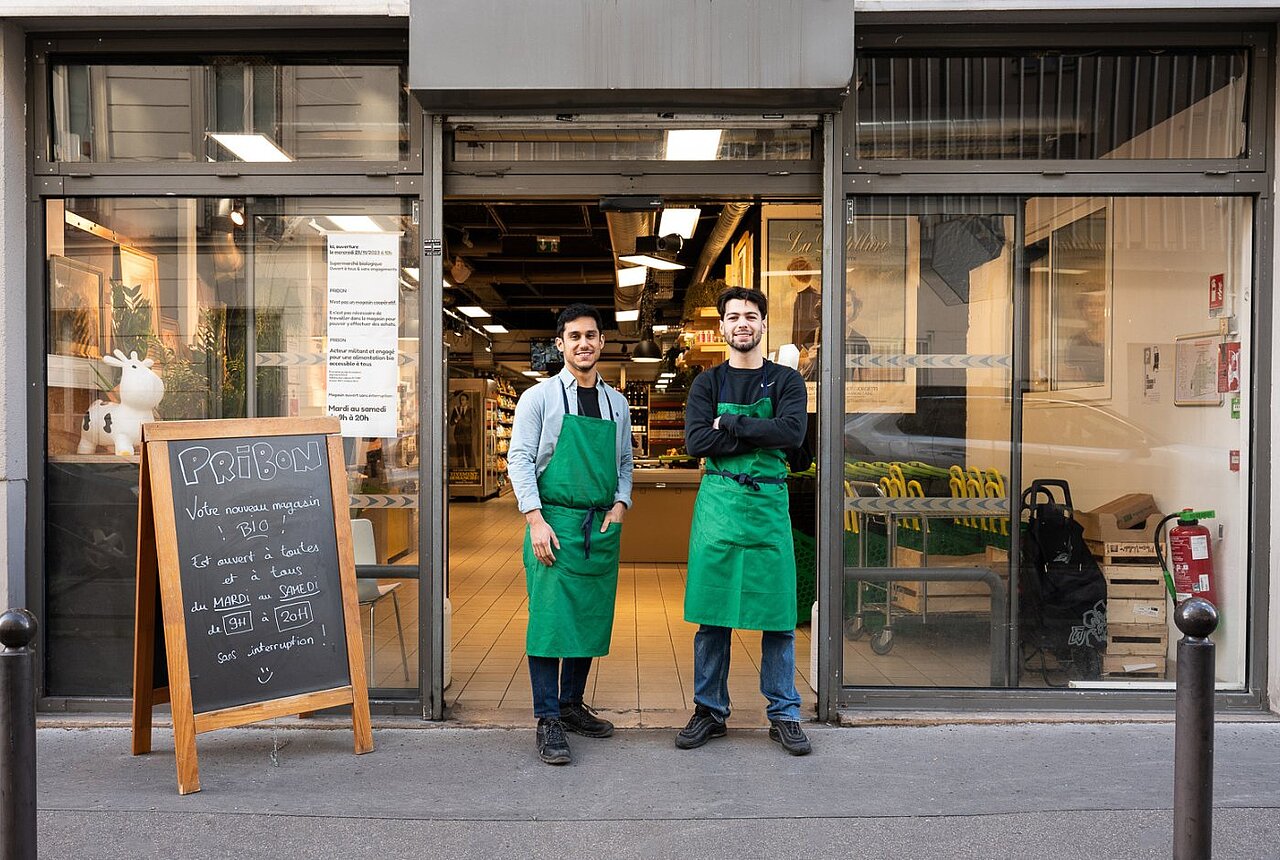 Pribon - Supermarché bio - Commerce installé dans le 13e arrondissement de Paris